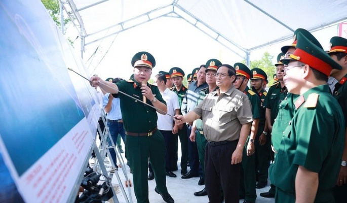 Thủ tướng kiểm tra, đôn đốc một số dự án hạ tầng chiến lược tại Cà Mau