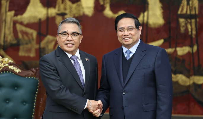 Thủ tướng Phạm Minh Chính tiếp Đại sứ Philippines