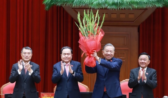 Đồng chí Tô Lâm được bầu giữ chức Tổng Bí thư Ban Chấp hành Trung ương Đảng khoá XIV