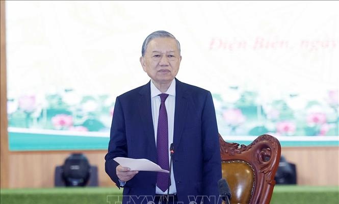 Tổng Bí thư Tô Lâm: Tiếp tục đoàn kết, quyết tâm hành động, xây dựng Điện Biên phát triển nhanh, bền vững hơn