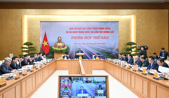 Thủ tướng: Triển khai các dự án đường sắt với mệnh lệnh hành động và trách nhiệm cao nhất