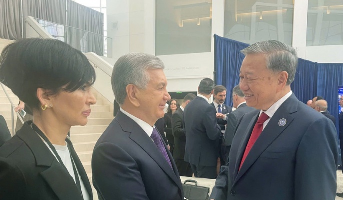 Tổng Bí thư Tô Lâm gặp lãnh đạo các nước nhân dịp tham dự cuộc họp khai mạc Hội đồng hòa bình về Gaza