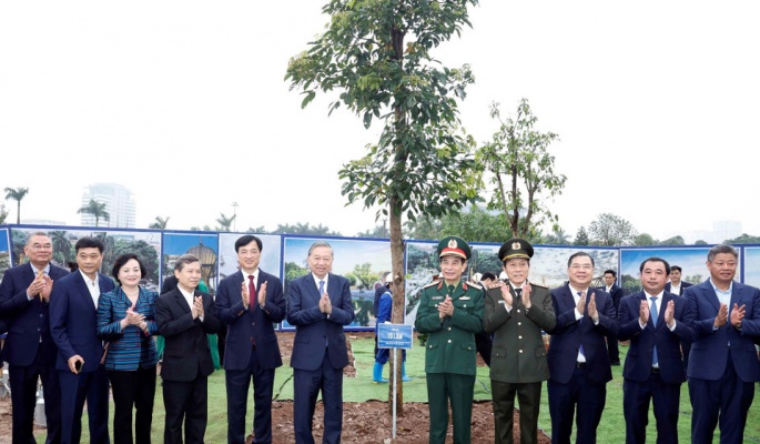 Tổng Bí thư Tô Lâm: Trồng cây hôm nay là gieo mầm hạnh phúc cho tương lai