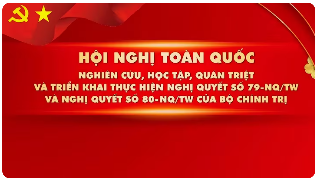 TRỰC TIẾP: Hội nghị toàn quốc quán triệt, triển khai thực hiện các Nghị quyết số 79 và 80 của Bộ Chính trị diễn ra sáng 25/2