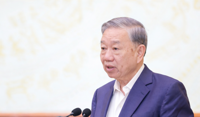 Tổng Bí thư Tô Lâm dự Hội nghị tiếp xúc giữa cử tri với người ứng cử đại biểu Quốc hội khóa XVI tại Hà Nội