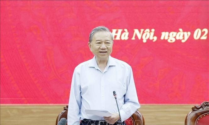 Tổng Bí thư Tô Lâm: Hoàn thiện 'bản thiết kế tổng thể' cho mô hình tăng trưởng kinh tế của Việt Nam đến năm 2045