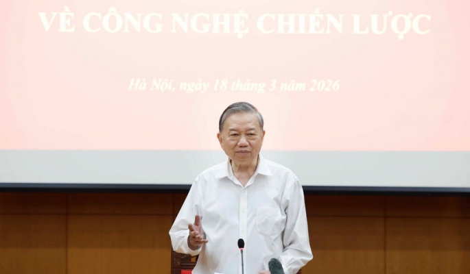 Tổng Bí thư Tô Lâm: Phát triển công nghệ chiến lược là việc không thể chậm trễ