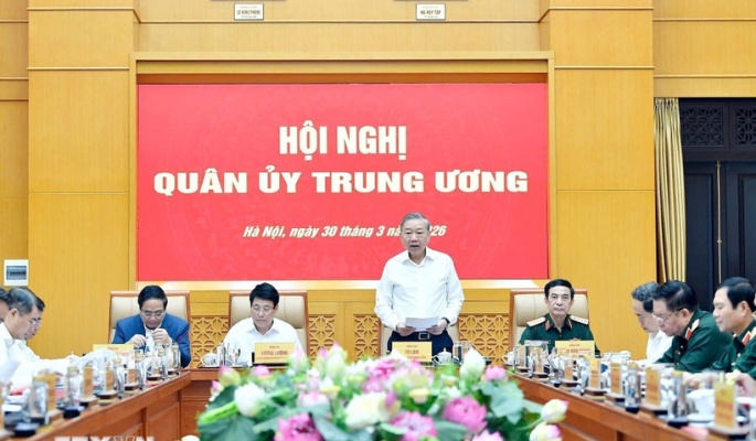 Tổng Bí thư Tô Lâm chủ trì Hội nghị Quân ủy Trung ương