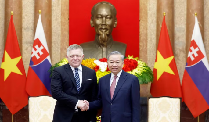 Tổng Bí thư, Chủ tịch nước Tô Lâm tiếp Thủ tướng Cộng hòa Slovakia