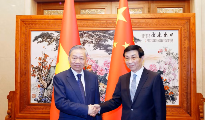 Tổng Bí thư, Chủ tịch nước Tô Lâm hội kiến Chủ tịch Chính hiệp toàn quốc Trung Quốc Vương Hộ Ninh