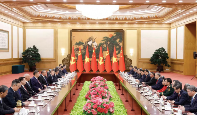 Tổng Bí thư, Chủ tịch nước Tô Lâm hội đàm với Tổng Bí thư, Chủ tịch Trung Quốc Tập Cận Bình