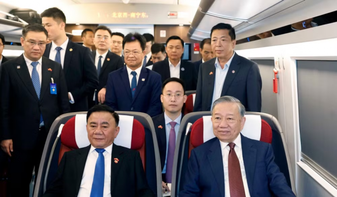 Tổng Bí thư, Chủ tịch nước Tô Lâm tới thăm Nam Ninh (Trung Quốc)