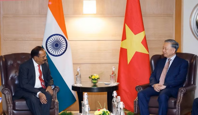 Tổng Bí thư, Chủ tịch nước Tô Lâm tiếp Cố vấn An ninh Quốc gia Ấn Độ