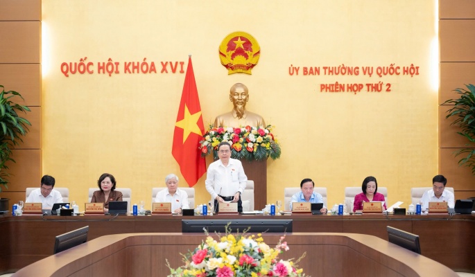 Khai mạc phiên họp thứ 2 của Ủy ban Thường vụ Quốc hội khóa XVI