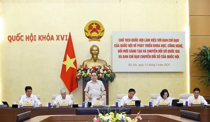 Chủ tịch Quốc hội Trần Thanh Mẫn: Chuyển đổi số thực chất, nâng cao hiệu quả hoạt động của Quốc hội