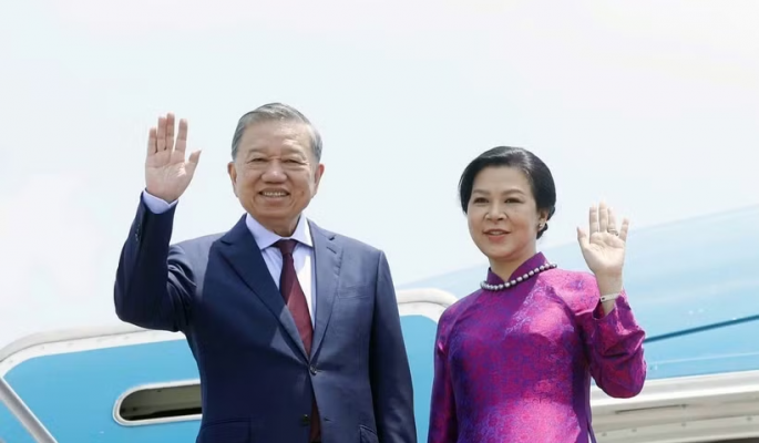 Tổng Bí thư, Chủ tịch nước Tô Lâm và Phu nhân lên đường thăm chính thức Thái Lan