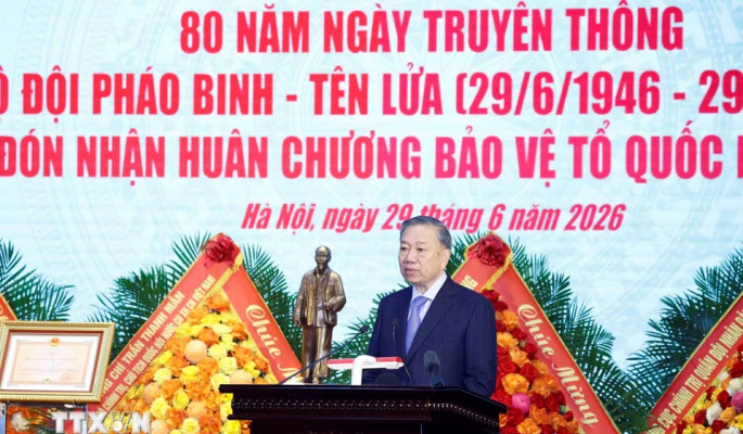 Tổng Bí thư, Chủ tịch nước Tô Lâm: Xây dựng lực lượng Pháo binh - Tên lửa hiện đại, đủ sức hoàn thành nhiệm vụ trong điều kiện mới