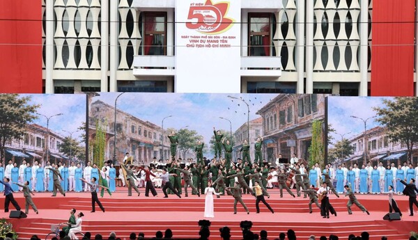 Tổng Bí thư, Chủ tịch nước Tô Lâm dự lễ kỷ niệm 50 năm TP.HCM vinh dự mang tên Bác