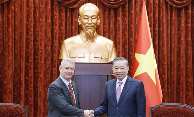 Tổng Bí thư, Chủ tịch nước Tô Lâm tiếp Đại sứ các nước Bỉ, Na Uy, Hà Lan và Brazil chào từ biệt
