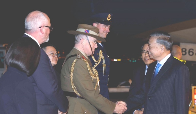 Tổng Bí thư, Chủ tịch nước Tô Lâm đến Sydney, bắt đầu thăm Australia
