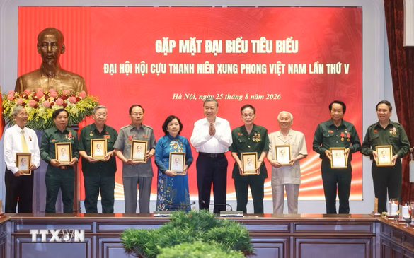Tổng Bí thư, Chủ tịch nước Tô Lâm: Cựu Thanh niên xung phong tiếp tục giữ lửa truyền thống, giữ trọn nghĩa tình và giữ vững niềm tin