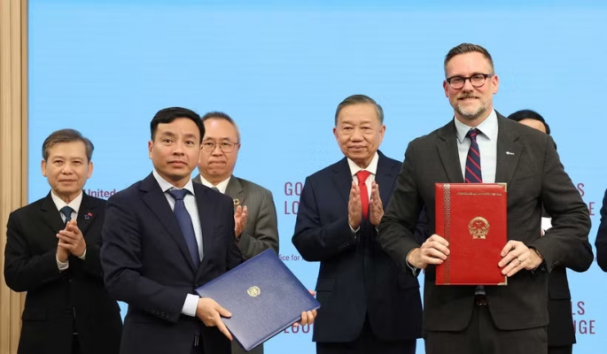 Tổng Bí thư, Chủ tịch nước Tô Lâm chứng kiến Lễ trao các văn kiện, thỏa thuận hợp tác với Liên Hợp Quốc