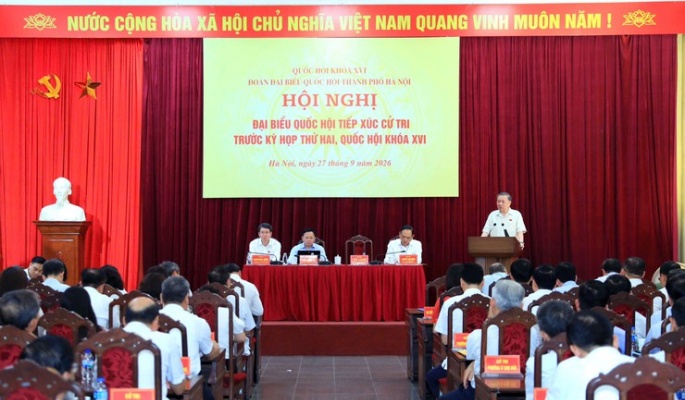 Tổng Bí thư, Chủ tịch nước Tô Lâm tiếp xúc cử tri Hà Nội trước kỳ họp thứ 2, Quốc hội khóa XVI