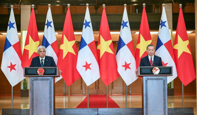 Tổng Bí thư, Chủ tịch nước Tô Lâm và Tổng thống Panama gặp gỡ báo chí sau hội đàm