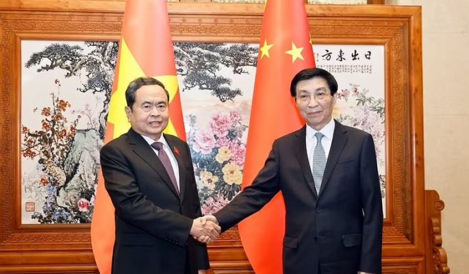 Chủ tịch Quốc hội hội kiến Chủ tịch Chính hiệp Toàn quốc Trung Quốc