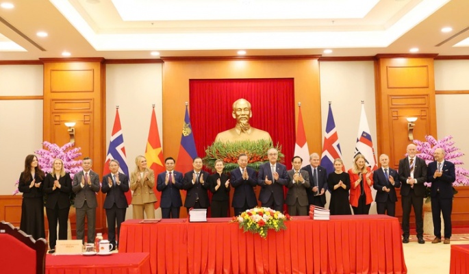 Chính thức ký kết Hiệp định Thương mại tự do Việt Nam - EFTA