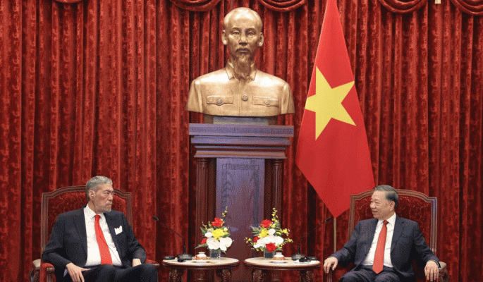 Tổng Bí thư, Chủ tịch nước Tô Lâm tiếp Tổng Bí thư Đảng Phong trào Cánh tả Thống nhất Dominicana