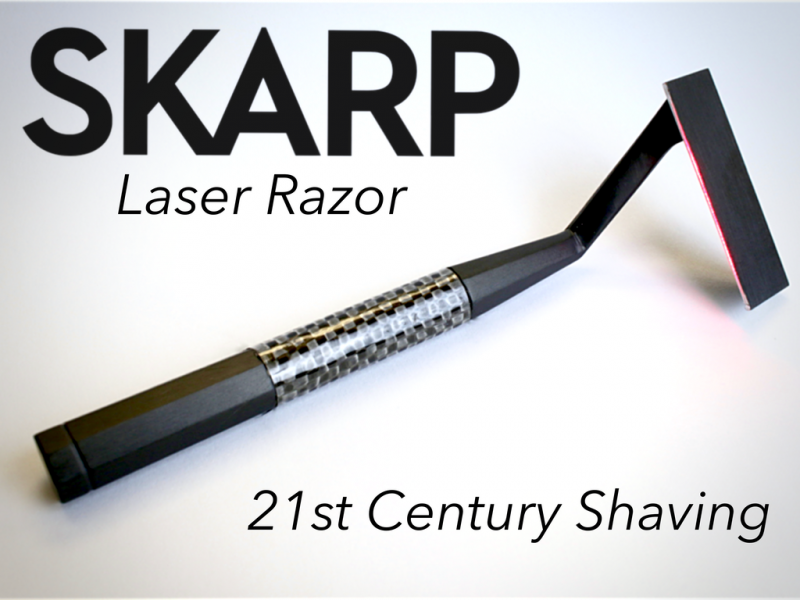 Skarp razor - bàn cạo bằng tia Laze