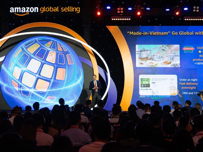 17 triệu sản phẩm của Việt Nam được bán qua Amazon