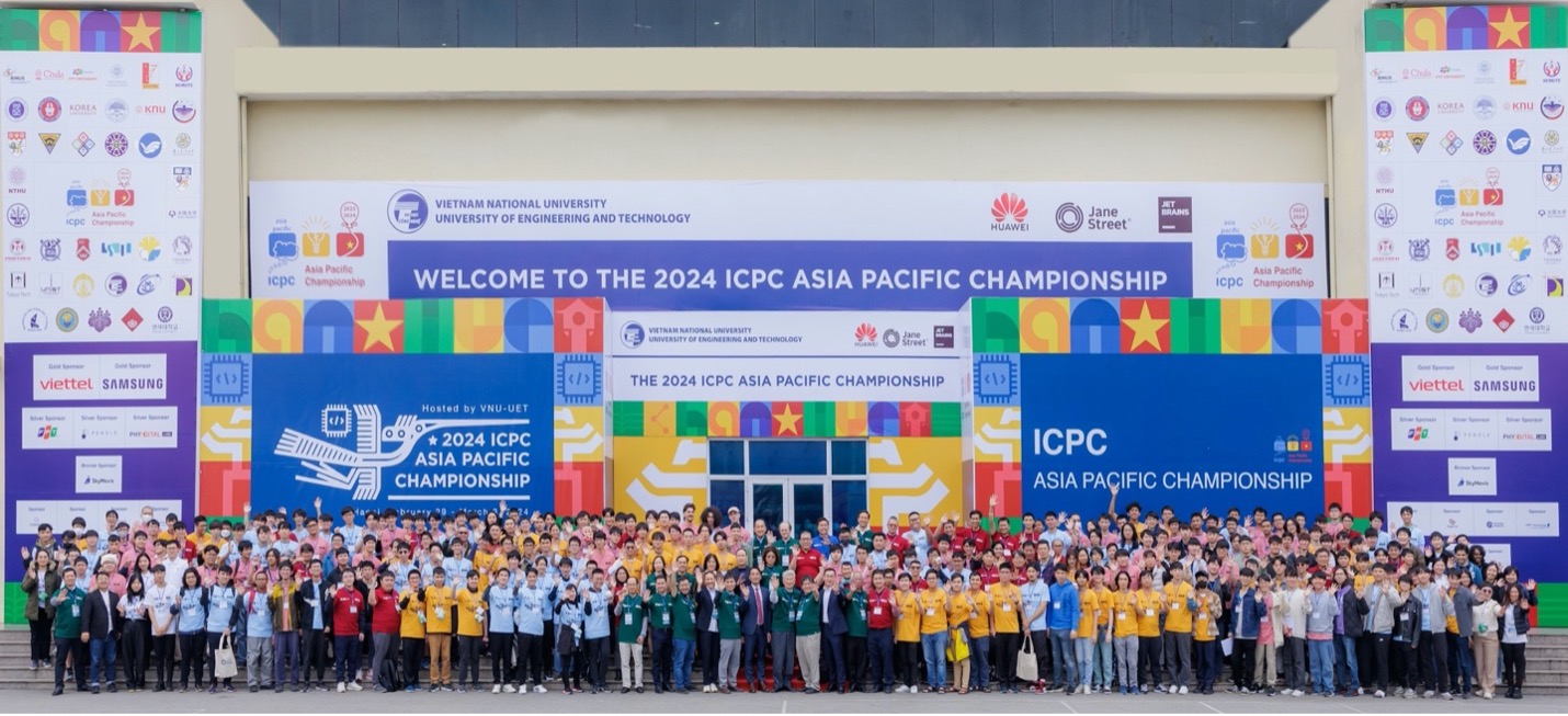 ICPC Asia Pacific Championship 2024 đã thành công tốt đẹp!